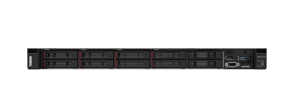 Lenovo ThinkSystem SR250 V2 Rack Server | Xeon E-2324, 8GB Lenovo ThinkSystem SR250 V2 Rack Server | Xeon E-2324, 8GB